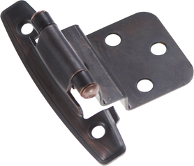 Hinge 3/8'' Inset Surface Face Frame Self-Close Vintage Bronze Finish P295-VB