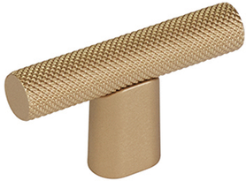 Monza, T-Knob, Signature Satin Brass, 2'' 211092-SSB