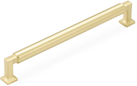 Haniburton Pull, Satin Brass, 8'' cc 478-SB