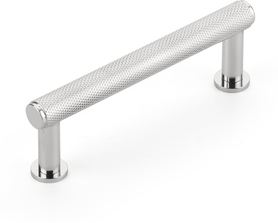 Pub House Pull, Knurled, Polished Chrome, 3-1/2'' cc 5003-26