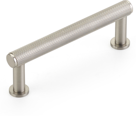 Pub House Pull, Knurled, Brushed Nickel, 3-1/2'' cc 5003-BN