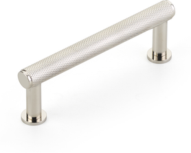 Pub House Pull, Knurled, Polished Nickel, 3-1/2'' cc 5003-PN