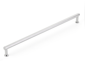 Pub House Pull, Knurled, Polished Chrome, 12'' cc 5012-26