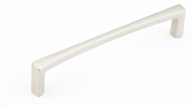 Italian Contemporary Pull, Satin Nickel, 6'' cc 502-15