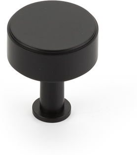 Pub House Knob, Matte Black, 1-1/4'' dia 5102-MB