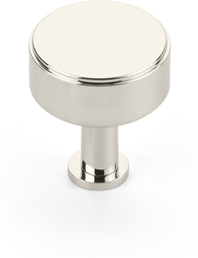 Pub House Knob, Polished Nickel, 1-1/4'' dia 5102-PN