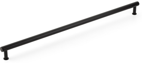 Pub House Appliance Pull, Matte Black, 24'' cc 5124A-MB