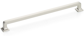 Menlo Park Pull, Brushed Nickel, 10'' cc 524-BN