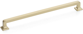 Menlo Park Pull, Signature Satin Brass, 10'' cc 524-SSB