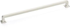 Menlo Park Pull, Brushed Nickel, 12'' cc 525-BN