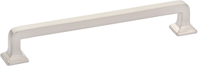 Menlo Park Pull, Brushed Nickel, 6'' cc 537-BN