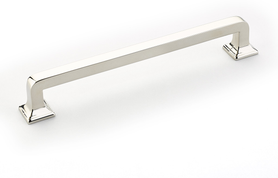 Menlo Park Pull, Polished Nickel, 6'' cc 537-PN