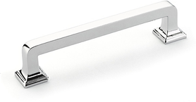 Menlo Park Pull, Polished Chrome, 4'' cc 538-26