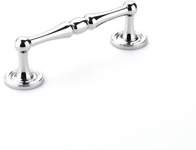 Atherton Pull, Plain Footplates, Polished Chrome, 4'' cc 579-26