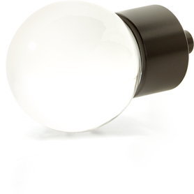 City Lights Globe Glass Knob, Oil Rubbed Bronze, 1-3/8'' dia 59-10B