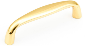 Traditional Pull, Polished Brass, 3'' cc 721-03