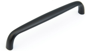 Traditional Pull, Flat Black, 6'' cc 737-FB