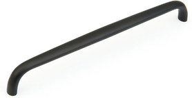 Traditional Appliance Pull, Flat Black, 15'' cc 738-FB