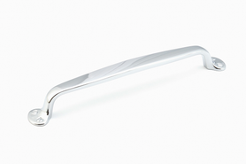 Country Appliance Pull, Polished Chrome, 12'' cc 746-26