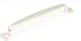 Country Appliance Pull, Polished Nickel, 12'' cc 746-PN