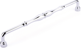 Colonial Appliance Pull, Polished Chrome, 15'' cc 7495-26