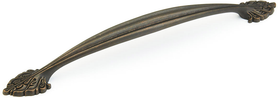 Corinthian Appliance Pull, Ancient Bronze, 15'' cc 868-ABZ