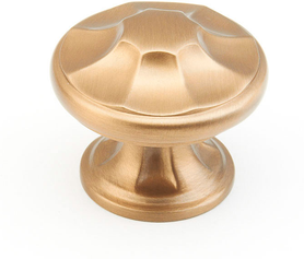Empire Knob, Round, Brushed Bronze, 1-3/8'' dia 876-BBZ