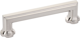Empire Pull, Brushed Nickel, 4'' cc 877-BN
