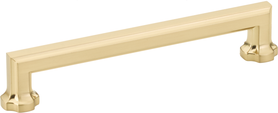 Empire Pull, Signature Satin Brass, 6'' cc 885-SSB