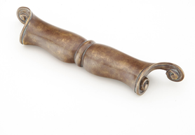 French Court Cup Pull, Monticello Brass, 6-1/2'' cc 919-MBR