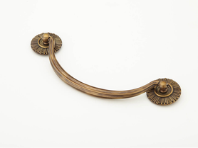 Sunburst Bail Pull with Rosettes, Estate Dover, 5-1/2'' cc 978-ED