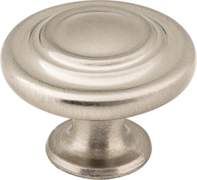 Arcadia 1-5/16'' Diameter Mushroom Knob 107SN