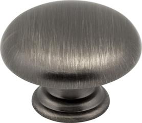 Gatsby 1-3/16'' Diameter Mushroom Knob 3950-BNBDL