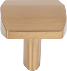 William 1-1/4'' Length Square Knob 641SBZ