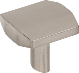William 1-1/4'' Length Square Knob 641SN