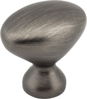 Merryville 1-1/4'' Length Oval Knob 897L-BNBDL