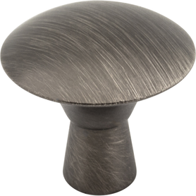 Zachary 1-1/16'' Diameter Mushroom Knob 988BNBDL