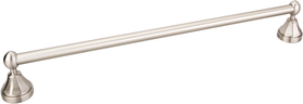 Newbury Satin Nickel 24'' Single Towel Bar - Retail Packaged BHE3-04SN-R