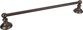 Fairview Brushed Oil Rubbed Bronze 18'' Single Towel Bar - Retail Packaged BHE5-03DBAC-R