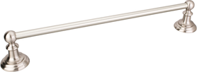 Fairview Satin Nickel 24'' Single Towel Bar - Retail Packaged BHE5-04SN-R