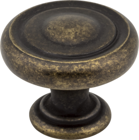 Bremen 1-1/4'' diam Mushroom Knob 117ABM-D