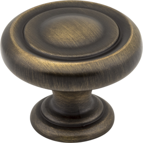 Bremen 1-1/4'' diam Mushroom Knob 117ABSB