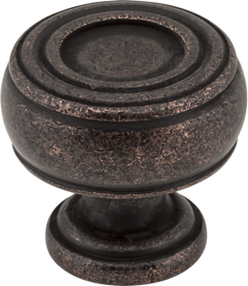 Bremen 1-3/16'' diam Mushroom Knob 127DMAC