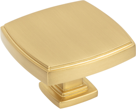 Renzo 1-3/4'' diam Square Knob 141L-BG