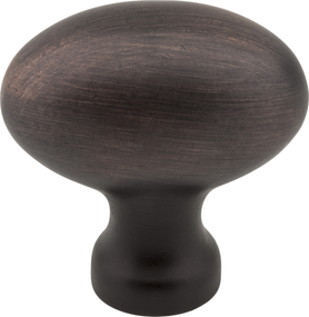 Lyon 1-9/16'' Length Oval Knob 3991DBAC