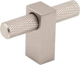 Larkin Knurled 2-3/8'' Length Bar Knob 498T-SN