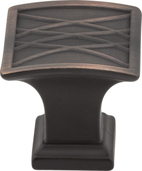 Aberdeen 1-1/4'' Length Square Knob 535DBAC