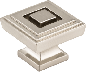 Delmar 1-1/4'' Length Square Knob 585L-SN