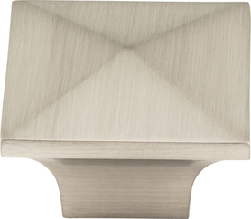 Cairo 1-1/4'' Length Square Knob 595SN