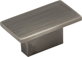 Mirada 16 mm Center to Center Rectangle Knob 81021BNBDL